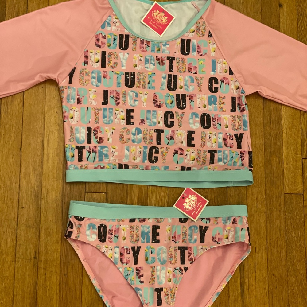 Juicy Couture Swimset sz 14 (girls) BNWT - Picture 2 of 6